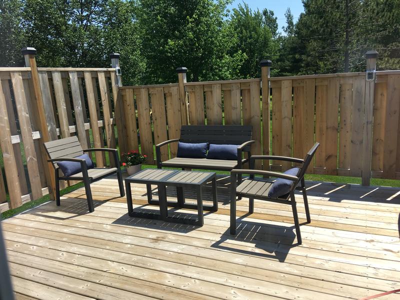 The new set they dropped off for us!