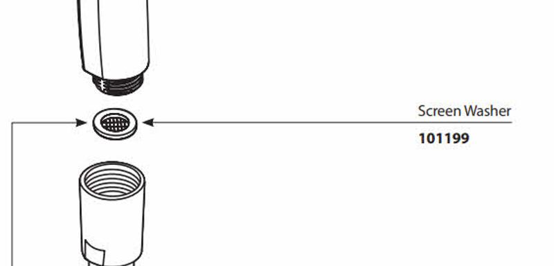 Where the screen washer SHOULD go.