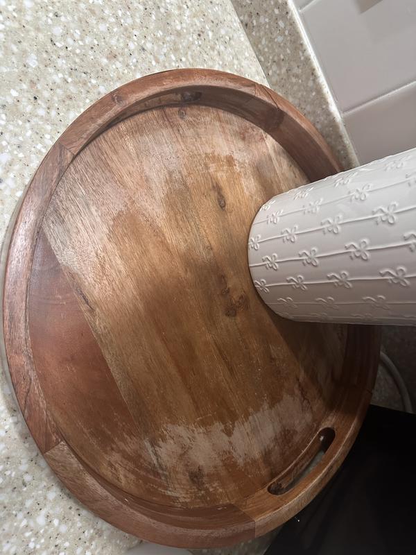 Marks left from sticker