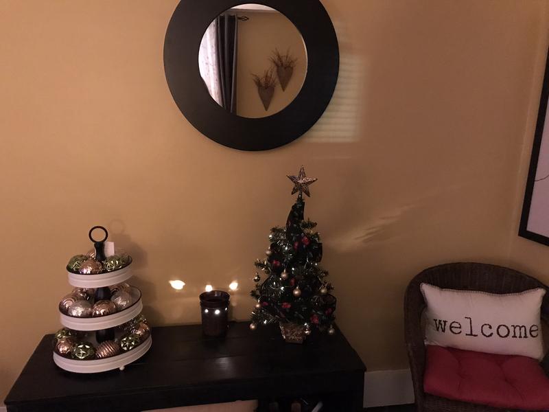 CANVAS 3-Tier Serving Tray, White with Black Trim