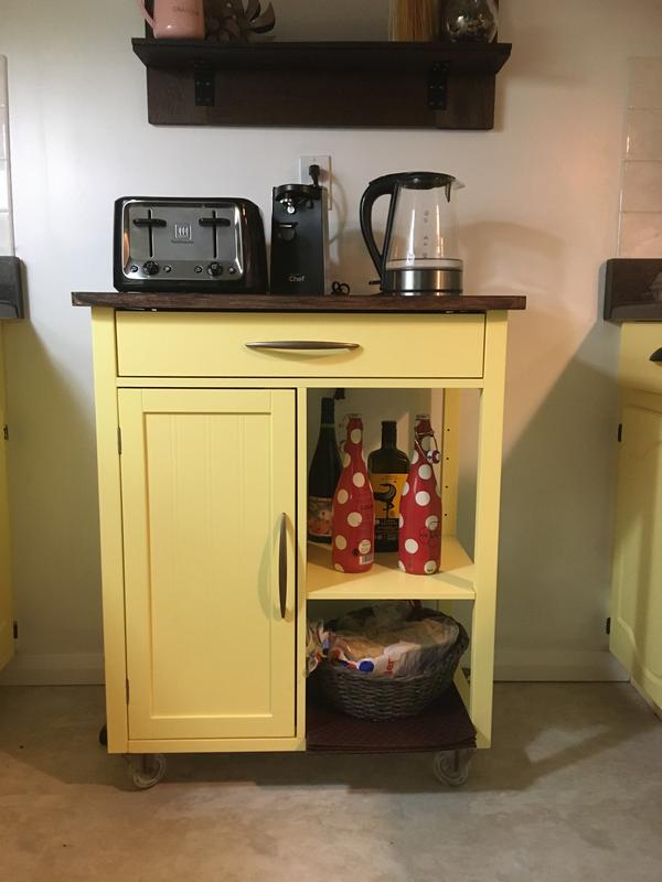 Painted & stained for our colour scheme