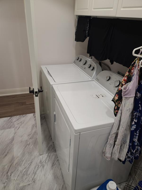 Just the bottom of the cabinet.