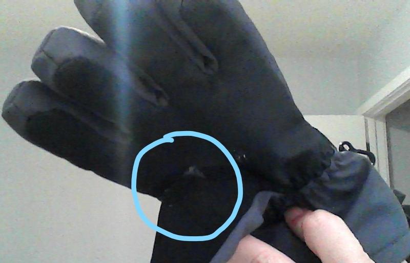 This happened just after first use.