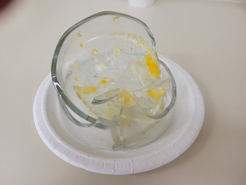 Not recommended for microwave
