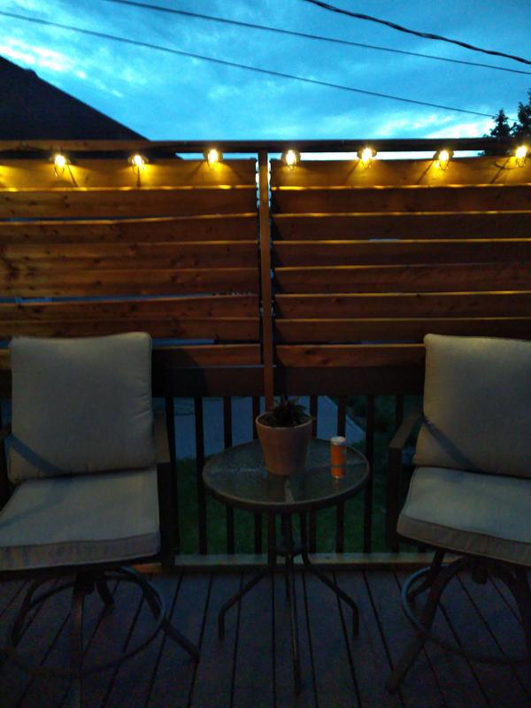 Lumière agréable et douce !