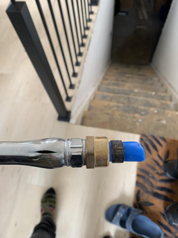 This is what happened to my brother’s. I’m yet to dig mine out.