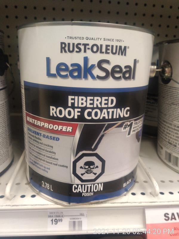 LeakSeal roof tar