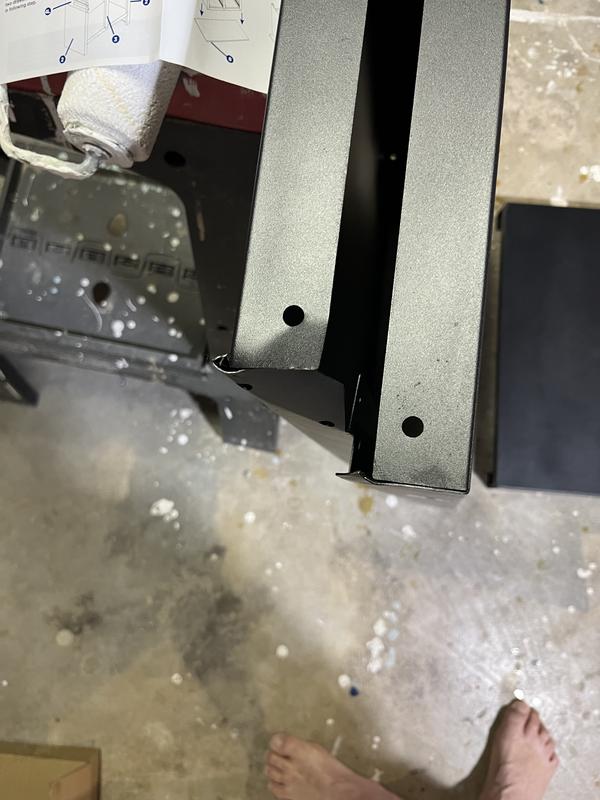 damaged dented parts