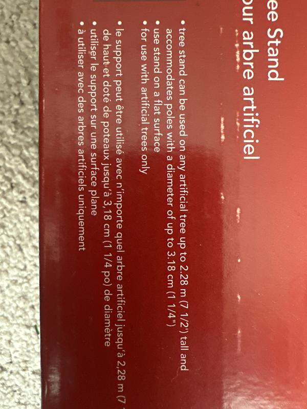 Box says accommodates poles up to 1 1/4" - not exactly 1 1/4"