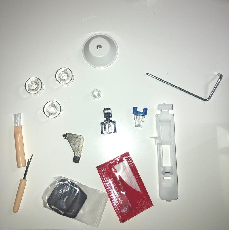 les accessoires inclus