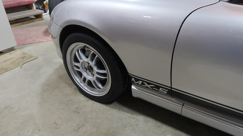 Continental tire on Enkei RPF1 on 2001 Mazda Miata MX-5