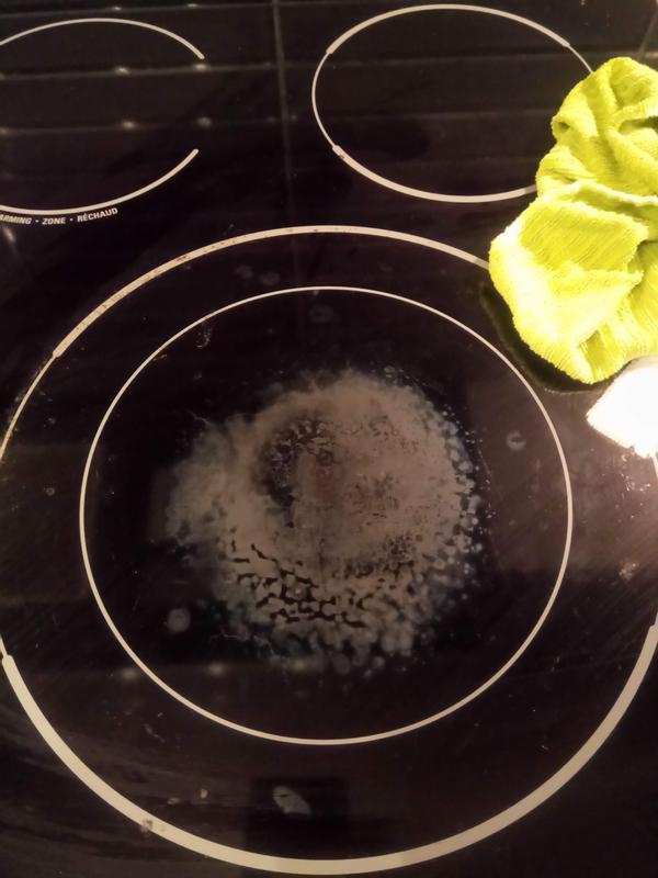 Burn on cooktop
