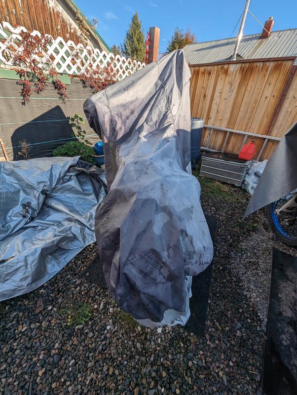 Tears in fabric. Very brittle.