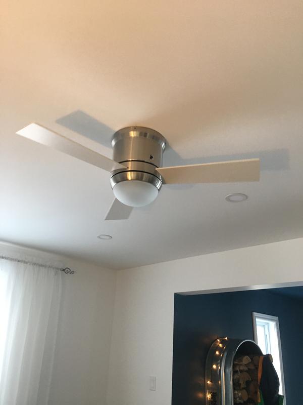 Installation dans le salon