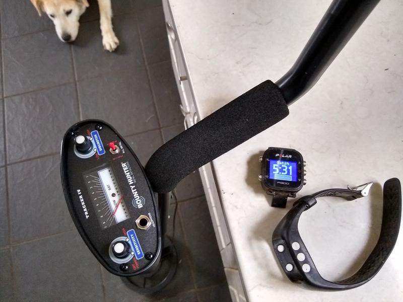 The watch found by the "tracker IV"