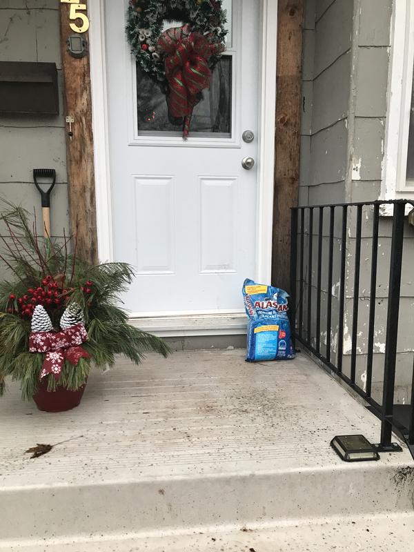New front concrete steps