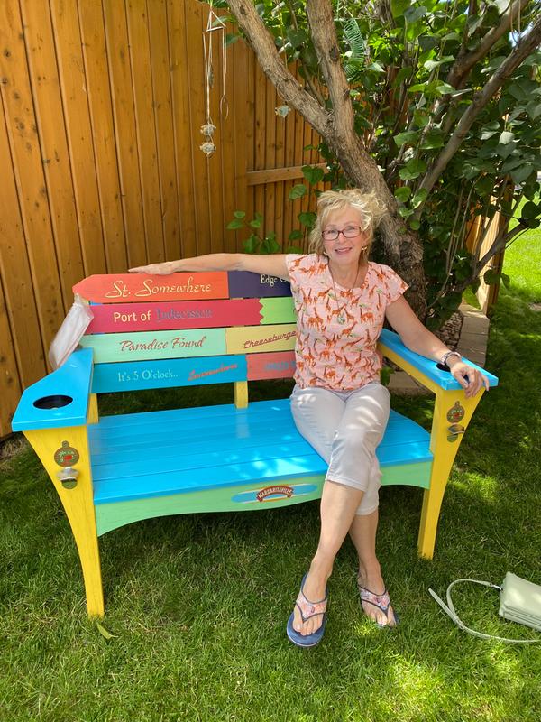 Enjoying my outdoor space.