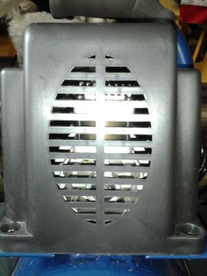 the muffler is missing