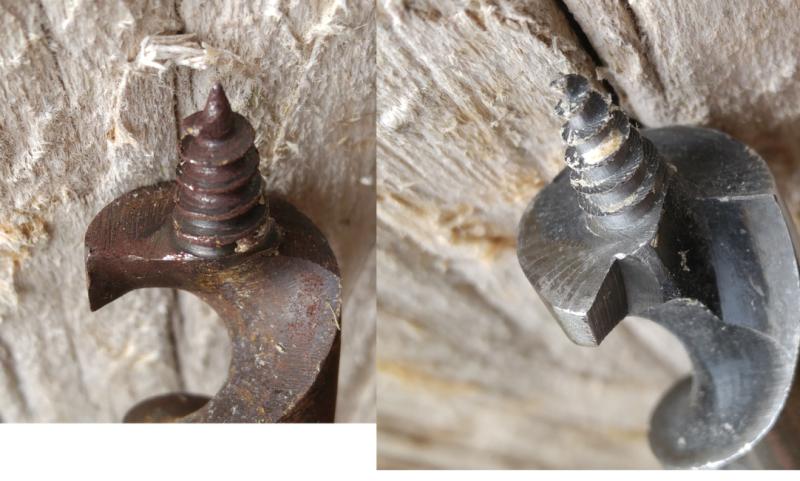 Auger bit cutter design