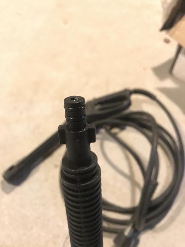 Replacement connecting end.