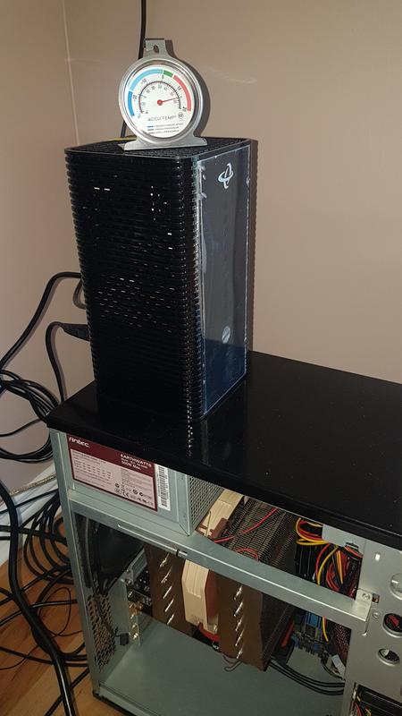 Router/Modem Temp Monitor