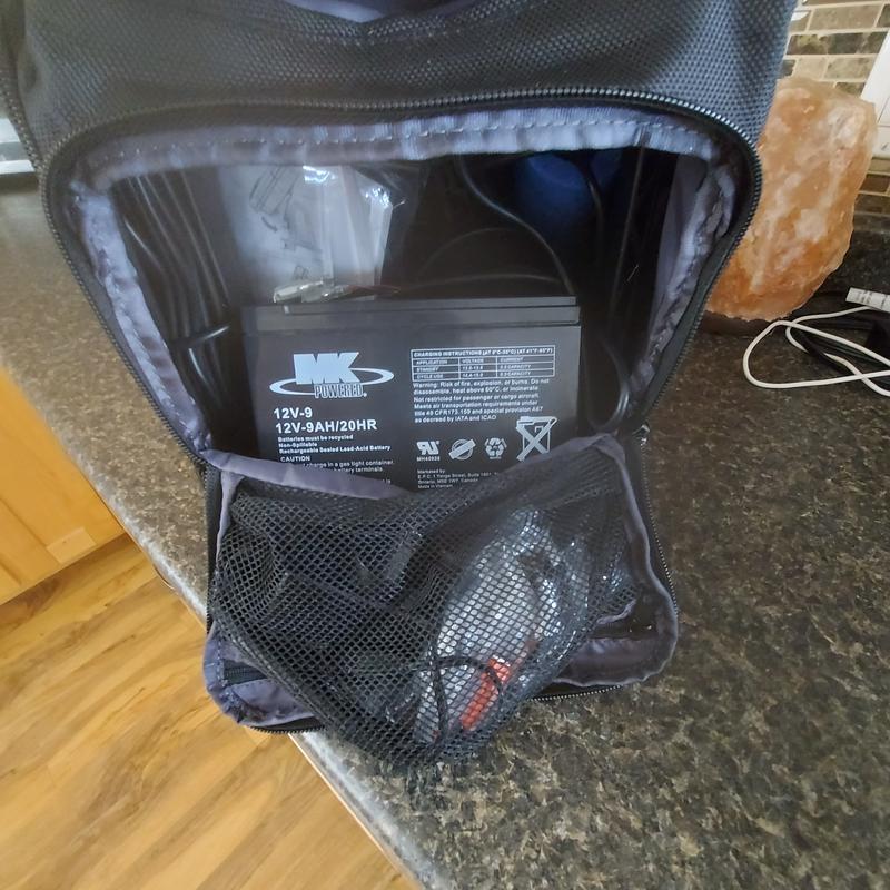 Battery up and running