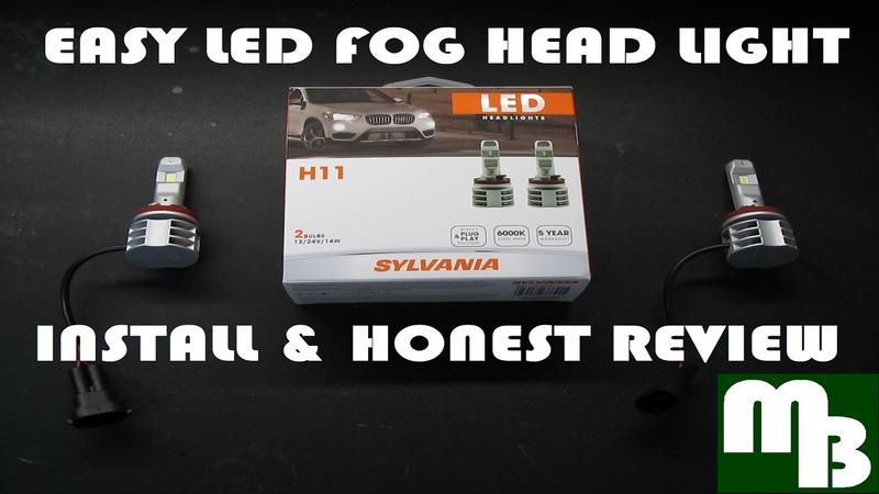 How to install LED fog head lights