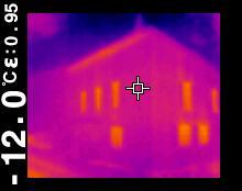 heat loss through sfo0ffit vent from poorly insulated roof