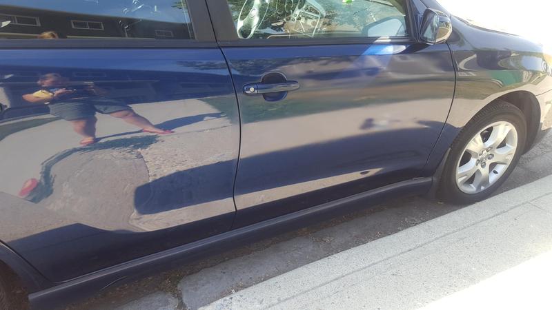 Polished with a microfiber cloth and polish and this is the result. Not perfect, but MUCH better.