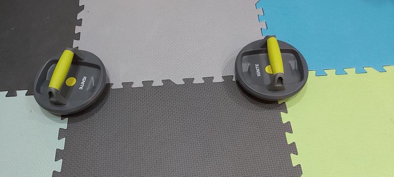 Pods on workout floor