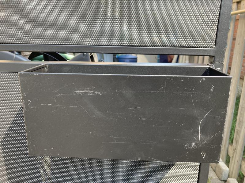 Scratches on brand new basket