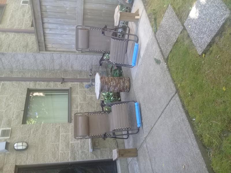 We put pool noodles on the bottom to make it more comfortable on the ankles