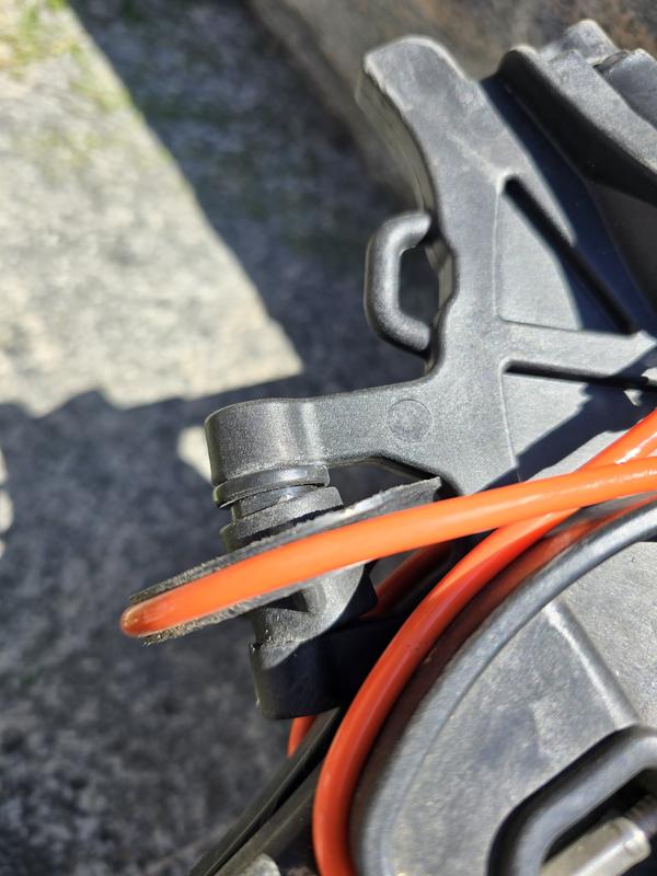 Broken pivot wheel on 2 of my peddle drives