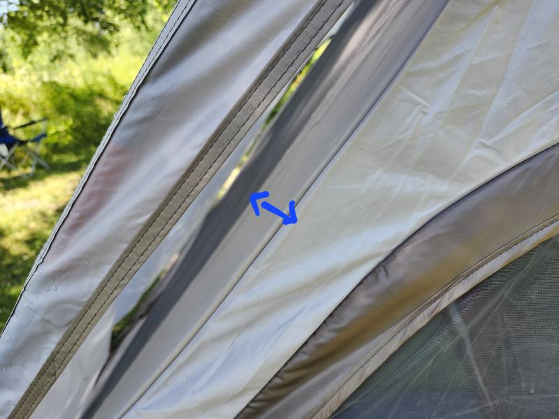 Si forte pluie possibilité que l'eau entre