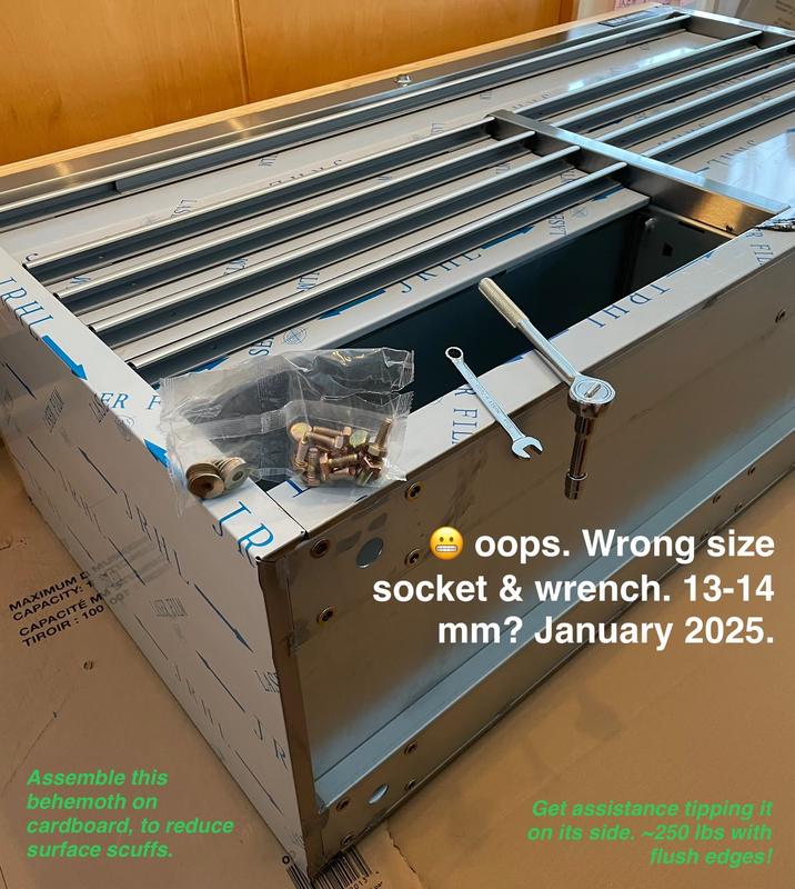 use a metric socket set