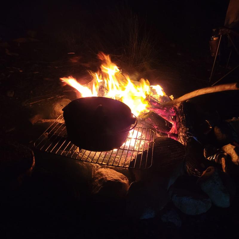 Perfect for camping fires