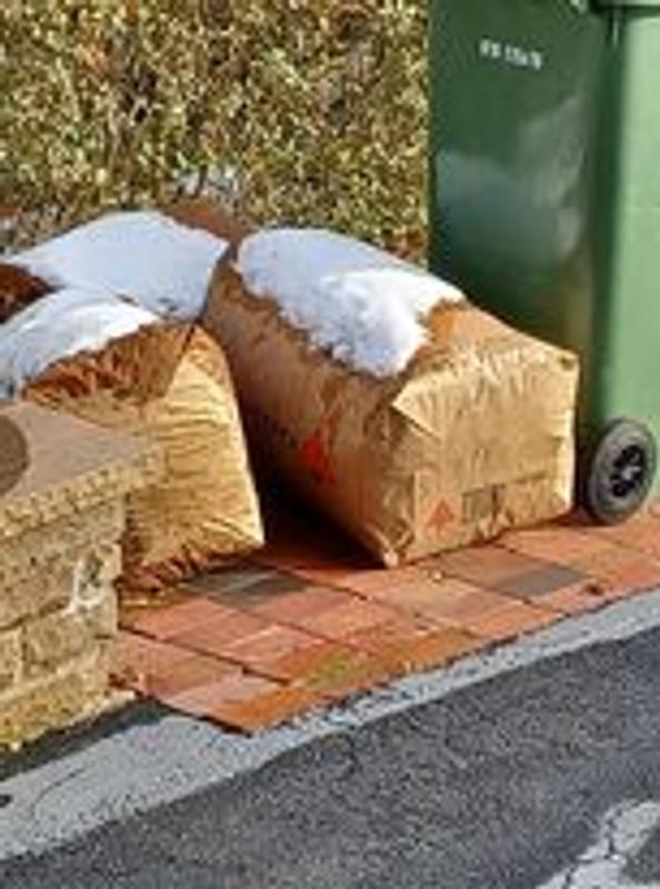 Even snowed on and still strong