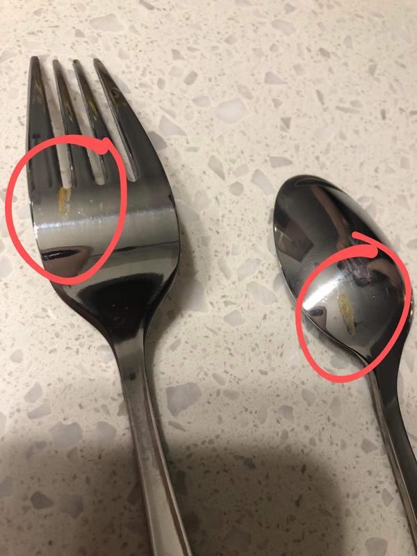 Rust spots after the second wash