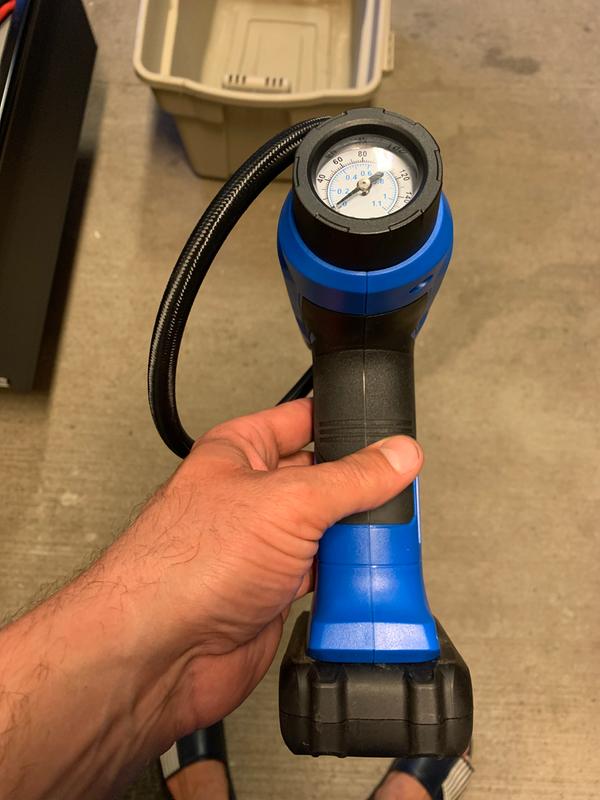 Back grip of the tool