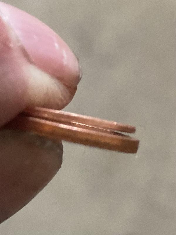 Here’s the difference between the thin gasket provided and the thicker gasket that should’ve been provided