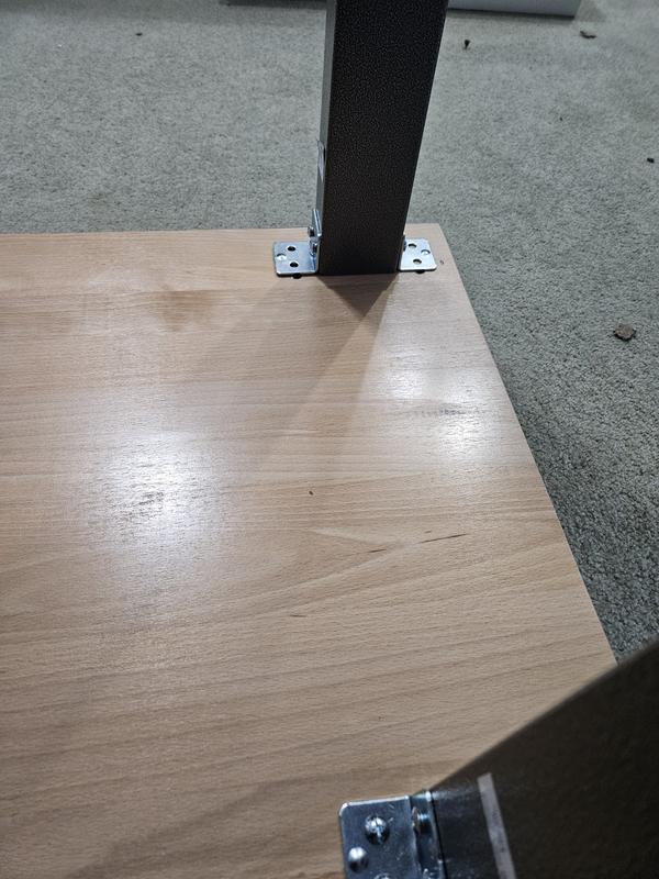 Missed by that much. About 1/2"