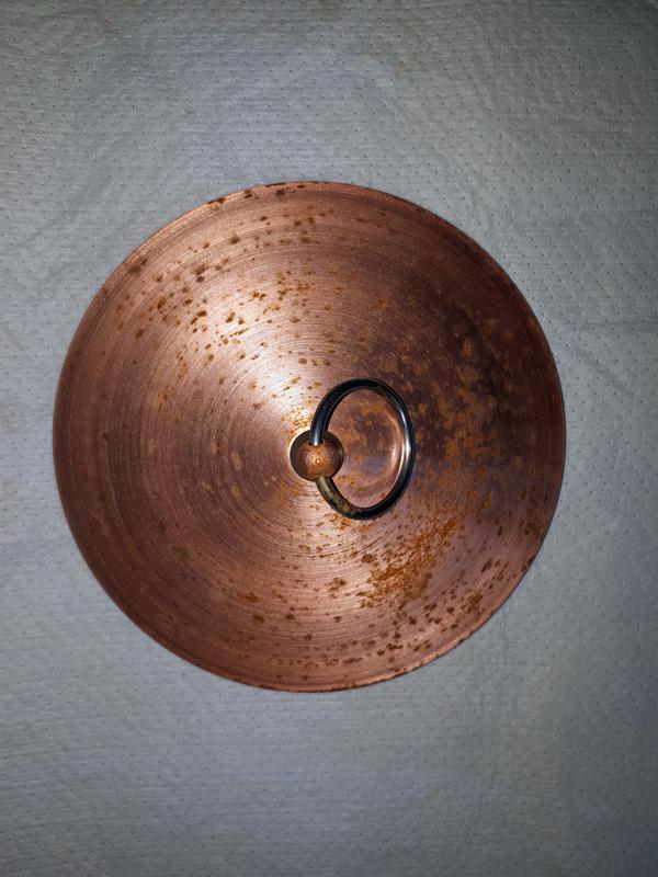 Feeder top showing rust spots after two months