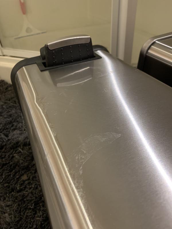 Dented can(residue came off better on this one)