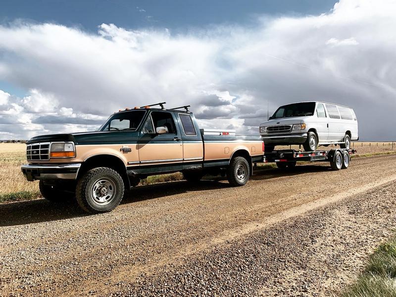 Planted on gravel with almost 10k lb behind me.