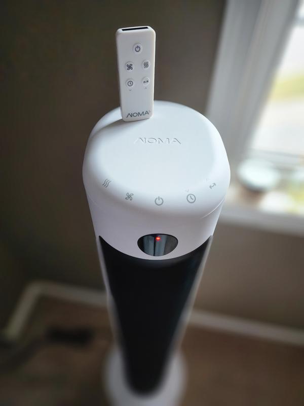 2-in-1 Tower Fan and Heater with Remote Control