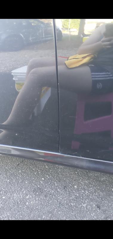 Left has lots of rust specks, right side has no more. WAY more noticeable in person