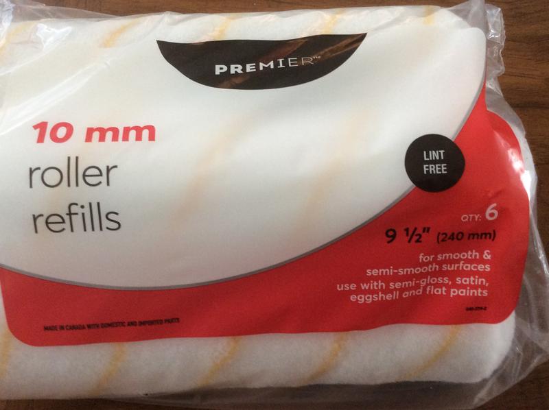 Premier Paint Rollers, 10mm, 6pk Canadian Tire