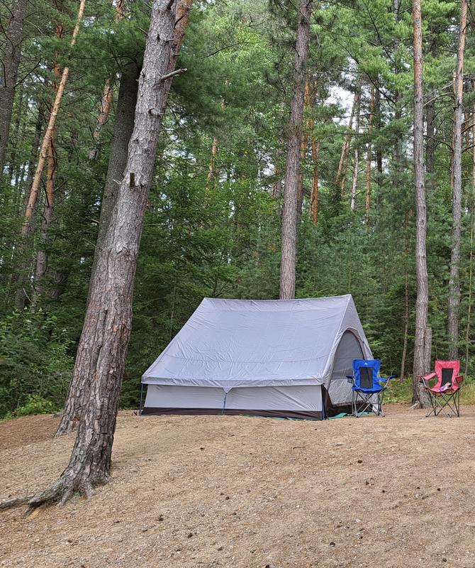 Pitched in Algonquin Park!