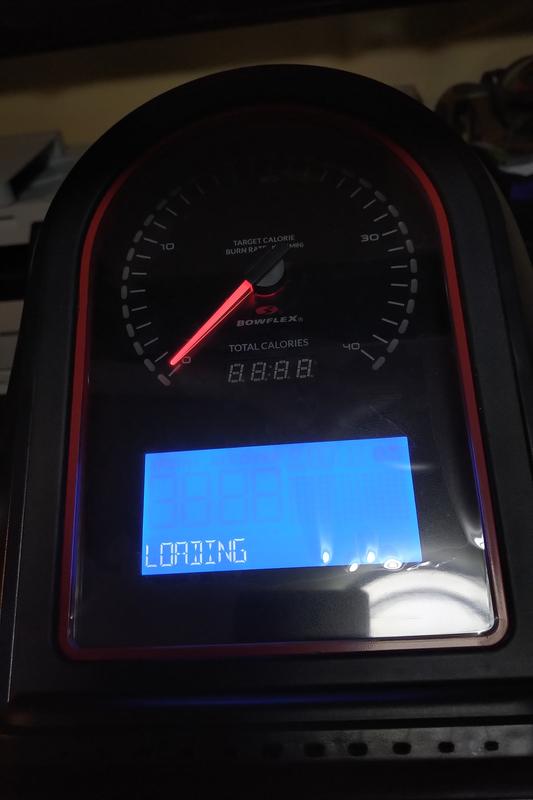 The control module is stuck in the "loading" phase.