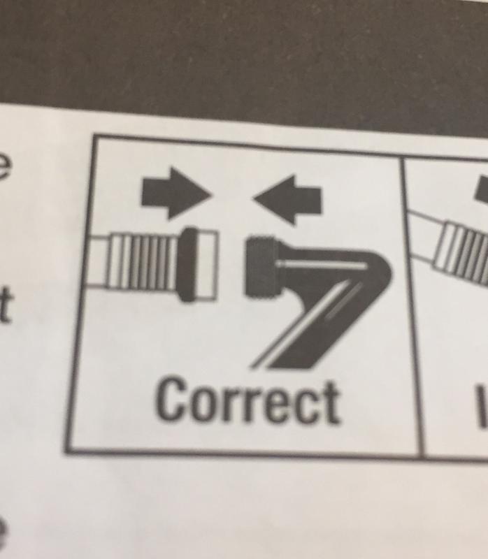 The part that leaked (in black)